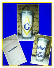 Load image into Gallery viewer, Custom 16 oz Acrylic Tumbler